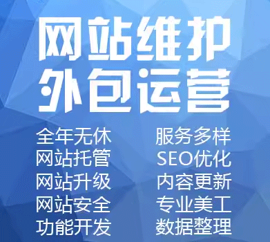 网站运营管理服务